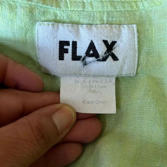 FLAX faux wrap top - Picture 4 of 4